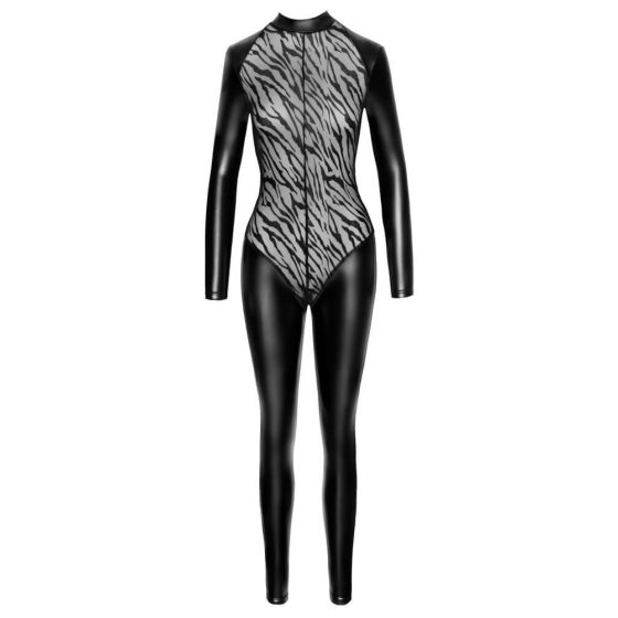 Noir - tiger stripe-light long jumpsuit (black)
