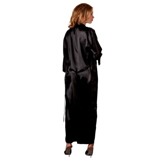 Cottelli - Satin robe (black)