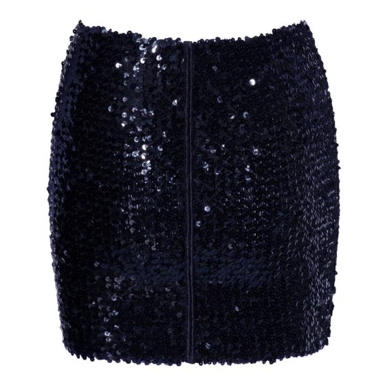 Cottelli Party - shiny sequined skirt (black)