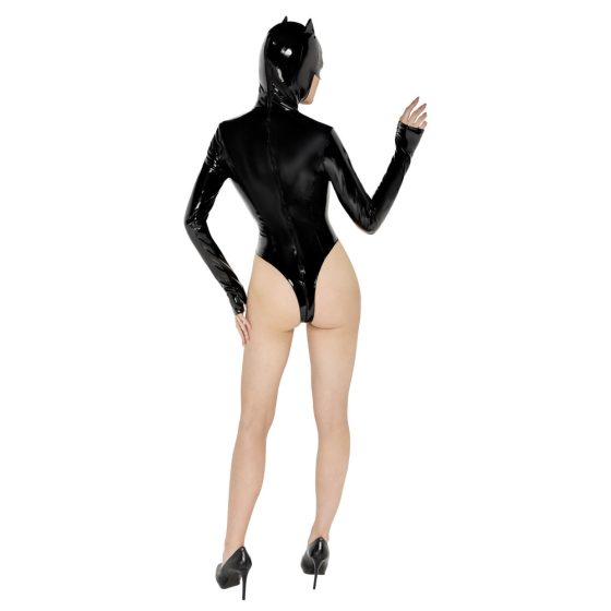 Black Velvet - Batwoman body with long sleeves (black)