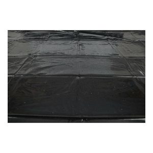 Glossy rubberised sheet - black (160 x 200cm)