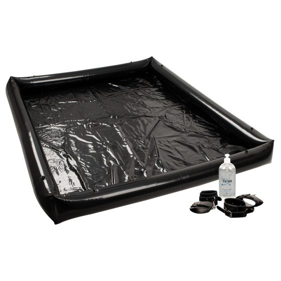Fetish Glossy Games - orgy pool with handcuffs (140x185cm)