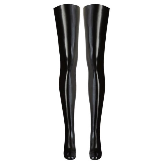 LATEX - women's tights (black) - L/XL