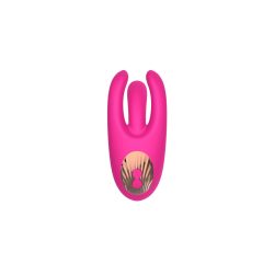Mrow - cordless, 3 prong clitoral vibrator (pink)