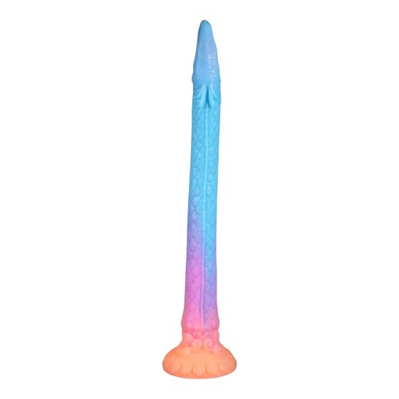 OgazR XXL Eel - fluorescent anal dildo - 47 cm (pink)