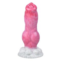 Animalorny Buldog - dog penis dildo - 17cm (pink)