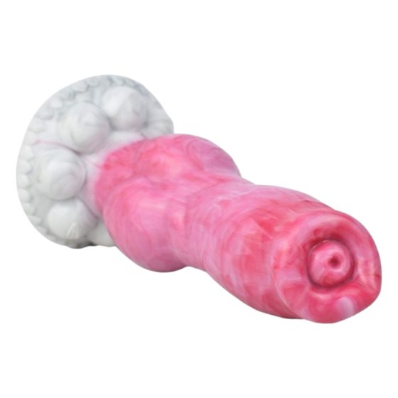 Animalorny Buldog - dog penis dildo - 17cm (pink)