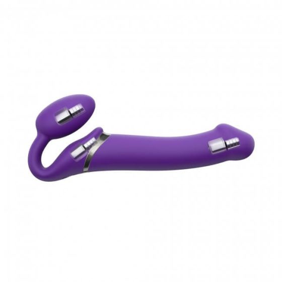 Strap-on-me M - Strapless strap-on vibrator - medium (purple)