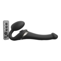   Strap-on-me S - Strapless strap-on air vibrator - small (black)