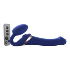   Strap-on-me M - Strapless strap-on air vibrator - medium (blue)