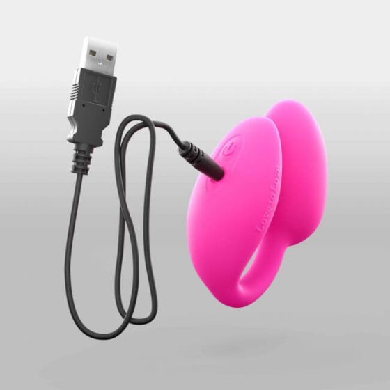 Love to Love Wonderlove - rechargeable 2in1 clitoral vibrator with radio (pink)