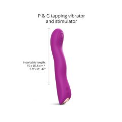   Love to Love Swap - rechargeable, pulsating G-spot vibrator (purple)