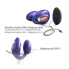   Love to Love Wonderlover - G-spot clitoral vibrator (metallic purple)