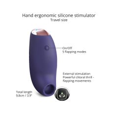   Love to Love Believer - battery operated, waterproof clitoris stimulator (purple)