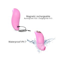   Love to Love Believer - rechargeable, waterproof clitoral stimulator (pink)