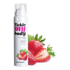 Tickle my body - massage foam - strawberry (150ml)