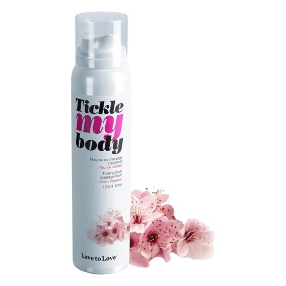 Tickle my body - massage foam - cherry blossom (150ml)
