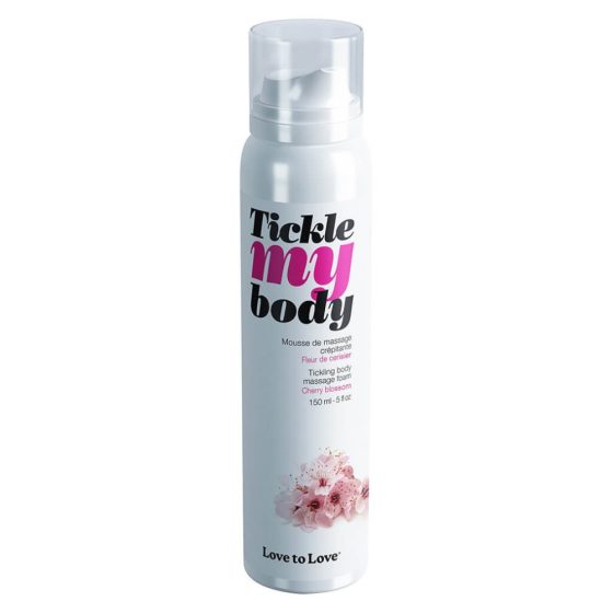 Tickle my body - massage foam - cherry blossom (150ml)