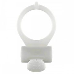 Dorcel - Phosphorescent vibrating penis ring (white)