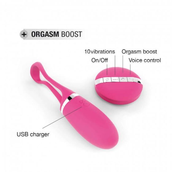 Dorcel Secret Delight - battery operated, radio controlled, vibrating egg (pink)