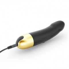   Dorcel Real Vibration S 2.0 - rechargeable vibrator (black-gold)