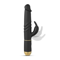   Dorcel Furious Rabbit 2.0 - Rechargeable, thrusting vibrator with spike arms (black)