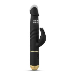   Dorcel Furious Rabbit 2.0 - Rechargeable, thrusting vibrator with spike arms (black)