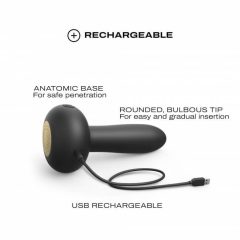   Dorcel Deep Thrust - Rechargeable Radio Shot Vibrator (black)