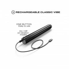 Dorcel Black Muse 2.0 - cordless rod vibrator (black)