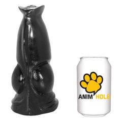 AnimHole Wolf - wolf penis dildo - 21cm (black)