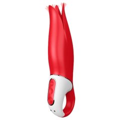   Satisfyer Power Flower - Rechargeable, waterproof vibrator (red)