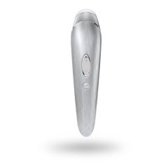   Satisfyer Luxury High Fashion - waterproof, battery operated clitoris stimulator (silver)
