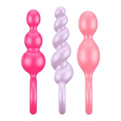 Satisfyer Booty Call - anal dildo set - colour (3 pieces)