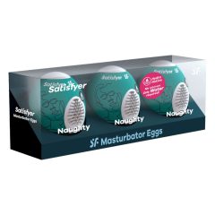 Satisfyer Egg Naughty - masturbation egg set (3pcs)
