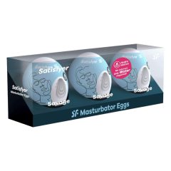Satisfyer Egg Savage - masturbation egg set (3pcs)