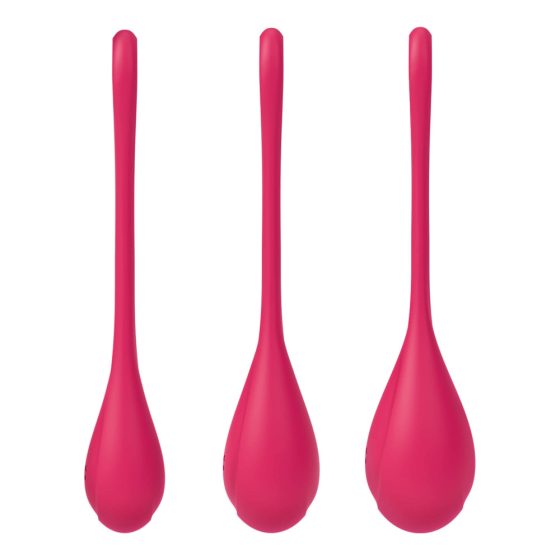 Satisfyer Yoni Power 1 - ball set - red (3 pieces)
