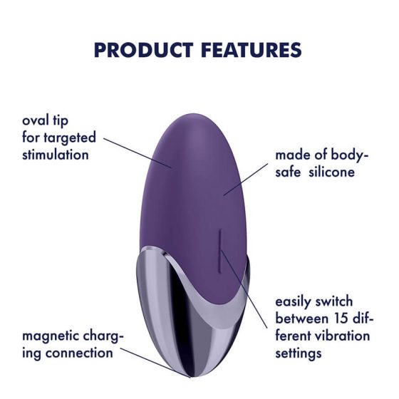 Satisfyer Purple Pleasure - Cordless Clitoral Vibrator (purple)