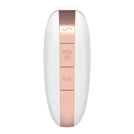 Satisfyer Love Triangle - Smart Rechargeable Waterproof Clitoral Vibrator (white)