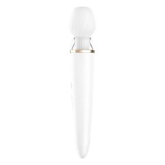   Satisfyer Double Wand-er - Smart Rechargeable Massager (white)