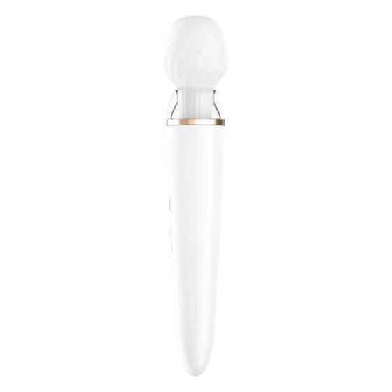Satisfyer Double Wand-er - Smart Rechargeable Massager (white)
