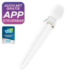   Satisfyer Double Wand-er - Smart Rechargeable Massager (white)