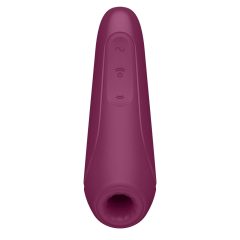   Satisfyer Curvy 1+ - smart, rechargeable, waterproof clitoral vibrator (rose red)