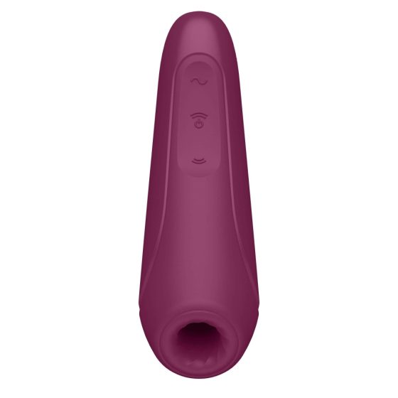 Satisfyer Curvy 1+ - smart, rechargeable, waterproof clitoral vibrator (rose red)