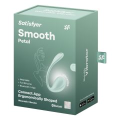 Satisfyer Smooth Petal - smart vibrating egg (green)