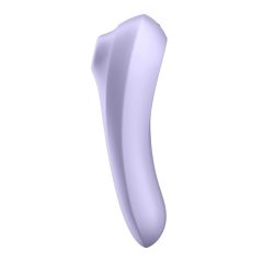   Satisfyer Dual Pleasure - smart rechargeable vaginal and clitoral vibrator (purple)
