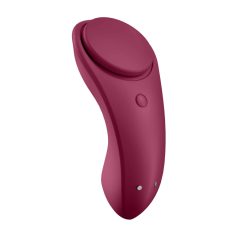   Satisfyer Sexy Secret - smart, rechargeable, waterproof clitoral vibrator (burgundy)