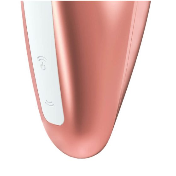 Satisfyer Love Breeze - Rechargeable, waterproof clitoral vibrator (peach)