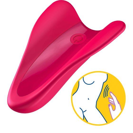 Satisfyer High Fly - Battery operated, waterproof clitoral vibrator (magenta)