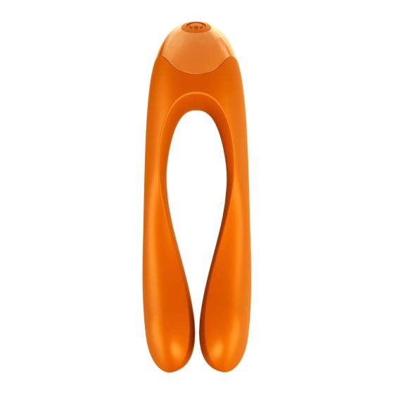 Satisfyer Candy Cane - Rechargeable, waterproof double-ended vibrator (orange)