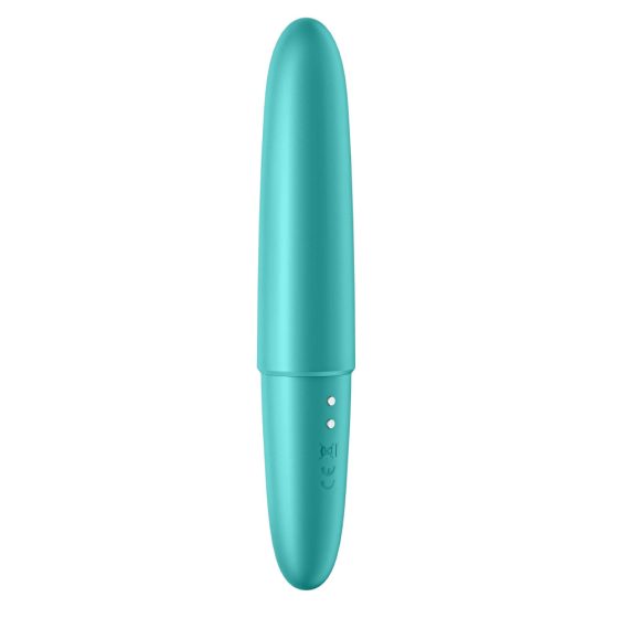 Satisfyer Ultra Power Bullet 6 - Rechargeable, waterproof vibrator (turquoise)
